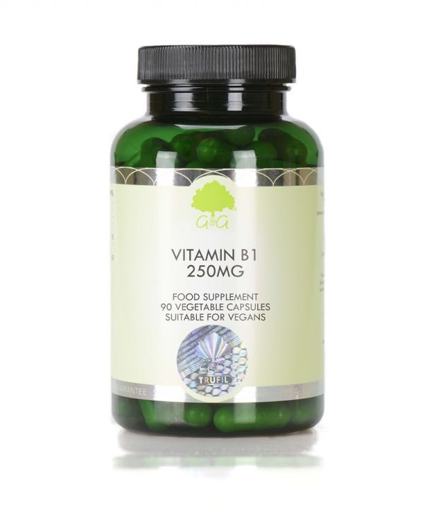 Vitamin B1 Thiamine 250mg - 90 Capsules