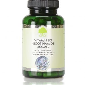 Vitamin B3 Nicotinamide 500mg - 120 Capsules
