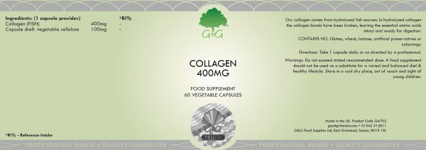 Collagen 400mg - 60 Capsules