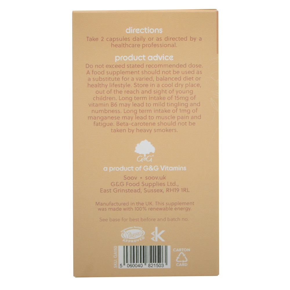 SOOV 40+ Multivitamine zilnice - 60 de capsule - imagine 3