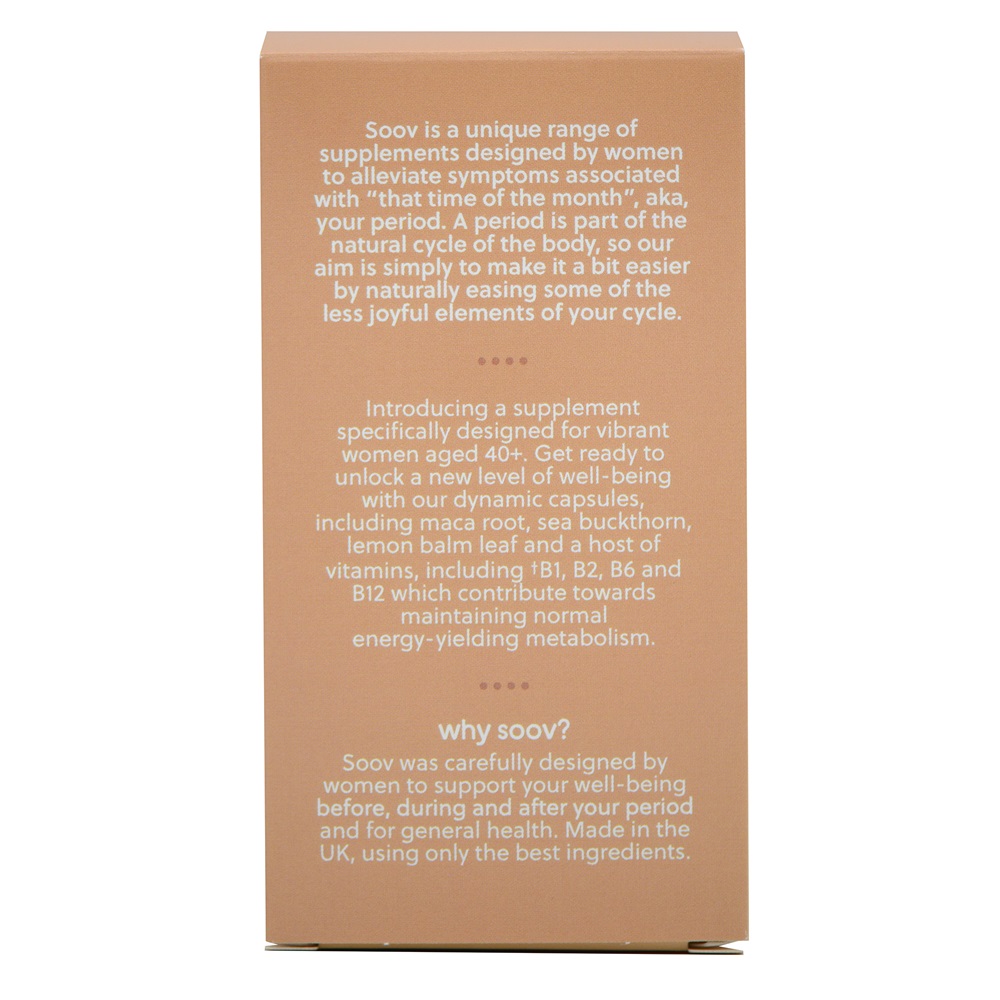 SOOV 40+ Multivitamine zilnice - 60 de capsule - imagine 4